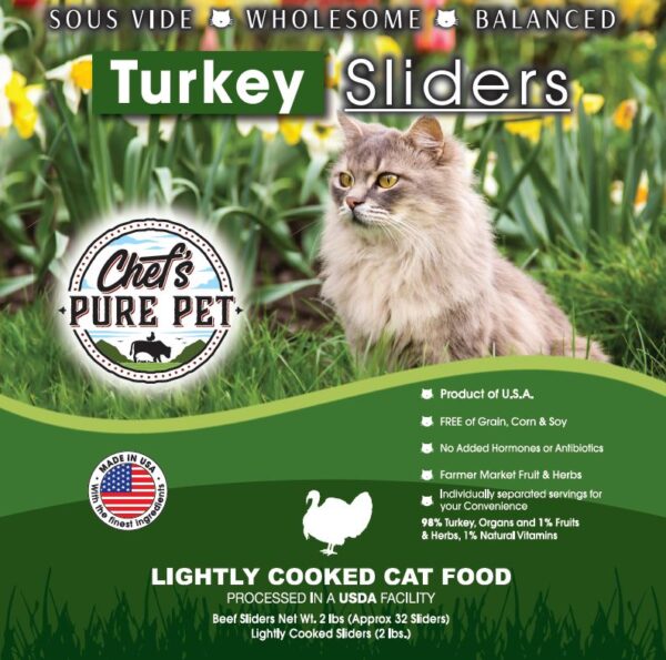 Cat Turkey Sliders Flat Bag Design